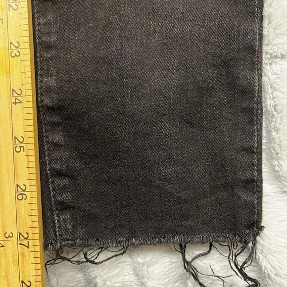 Adriano Goldschmied Jeans Womens 28R Black The Middi Ankle Mid Rise Denim - Picture 13 of 14